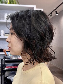 ソルーナ(SOLUNA)の写真/〈伏見桃山/桃山御陵前徒歩1分〉骨格に合わせたカットで、再現性の高い、セットが楽ちんパーマに！