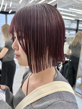 ビューナゴヤ 名駅(VIEW NAGOYA) 前髪カタログ/イメチェンスタイル／ウェーブパーマ/こなれミディ