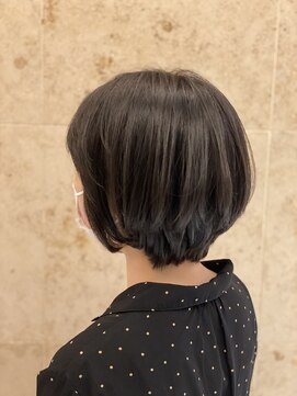 アミリアバイザザ(amiliea by ZA/ZA) 黒髪つやつやショートボブ