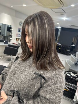 キング 高槻(K!ng) 縮毛矯正髪質改善ハイライトレイヤーカット枚方美容室エクステ