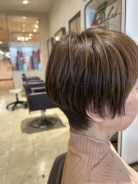 シャンプーボーイ セントラル 博多(SHAMPOO BOY central) ハンサムショート/ショートボブ/切りっぱなし/博多