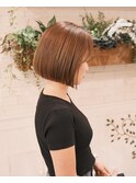 切りっぱなしボブ