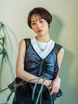 シャル 町田(shalu) 【耳掛けショート】似合わせカット/20代30代40代◎/前髪あり