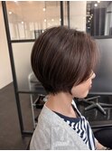 20代30代ハンサムショートひし形ショート丸みショート