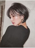 くびれヘア/アプリコットオレンジ/夏のヘアアレンジ/吉祥寺