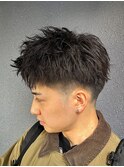 アップバングショートスパイキーショートスパイキーパーマ