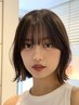 【名幸指名】お顔周りカット＋髪質改善トリートメント ［切りっぱなしボブ］