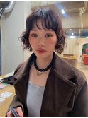 レイヤーカット/似合わせカット/ボブ/パーマ/名古屋市西区