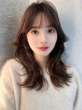 髪質改善/縮毛矯正/ミディアムレイヤーカット似合わせカット池袋