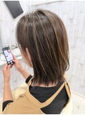 ショート/ハイライト/ロングレイヤー/髪質改善/円山/白髪ぼかし