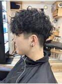 メンズ ツイストスパイラルパーマ