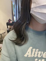 エイミー(amy.)&nbsp;インナーカラーグレー