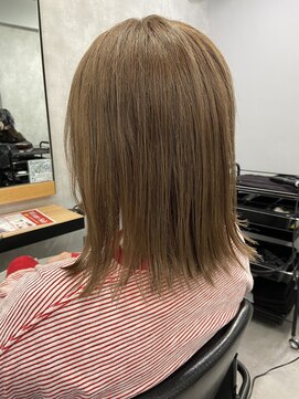 クラン 岡本(Chlan) ダブルカラー×ヘーゼルベージュ