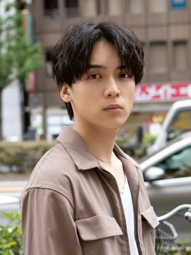 men's salon es. 新宿 メンズカット/メンズパーマ/メンズヘア【メンズサロン エス】 ニュアンスパーマ/波巻きツイストスパイラル[新宿/メンズ/men's]