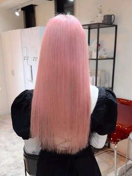 ニトバイアンキシム(nit by ahnkism) ピンクベージュ/ケアブリーチ/ハイトーン