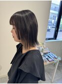 西宮美容室/甲子園口美容室/パプス甲子園口/ハイライトグレー