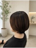【丸みショートボブ】越谷/新越谷/南越谷/蒲生/草加