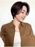 ☆大人可愛い丸みショートボブ☆イメチェン韓国風