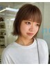 【新規限定】似合わせカット+透明感カラー+炭酸ケアトリートメント