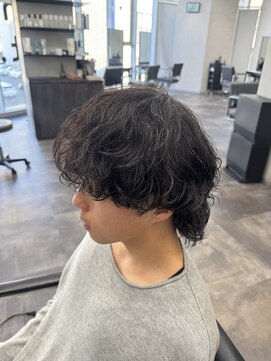 メンズサロンドットリアン(dot. lien) マッシュ緩めスパイラルパーマ【町田/町田駅/MEN'S】