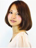 ストレートアイロンで自然な内巻きボブ【 表参道 青山 原宿】
