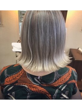 マール(marl) 【marl.】シルバーアッシュ×グラデーション