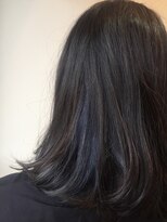 ツムギ(tsumugi HAIR DESIGN) インナーカラーブルー
