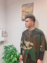 ヘアーアンドスパ エンジェイ(HAIR＆SPA enj) 外国人風フェードスタイル