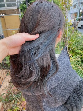 シルフ 吉祥寺(sylph) 翠色のインナーカラー【sylph吉祥寺】