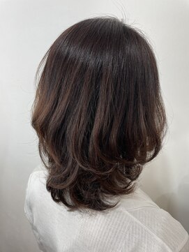 リアン(Lien) 大人可愛いウルフレイヤーパーマ