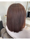 20代30代40代レイヤー シースルーバング 無造作ミディアム