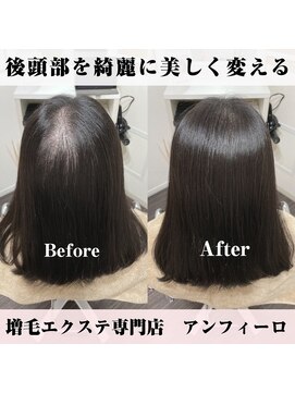 アンフィーロ(An filo) 増毛エクステ(ヘアループ)1200本
