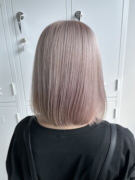 ノートエートル 西金沢(Nought etre) 柔らかミルクティーベージュ/ケアブリーチ/ハイトーン/