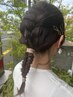 【ヘアアレンジ】結婚式、お呼ばれパーティーに♪ 