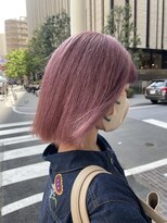 ルーブ トウキョウ(Loob. TOKYO)&nbsp;くすみピンクカラー☆ 池袋/ブリーチカラー/イルミナカラー