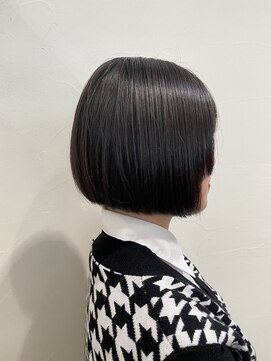 ヘアアンドアイラッシュ ココアンジェ くりえいと宗像店(Coco Ange) ミニボブ