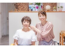 ヘアーメイク チェリー(hair make cherry)の雰囲気（いつも扱いやすくしてもらい、家族でお世話になってます。）