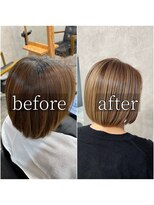 モイ(moy)&nbsp;脱白髪染め/白髪ぼかし/ハイライト/グラデーションカラー/浅草