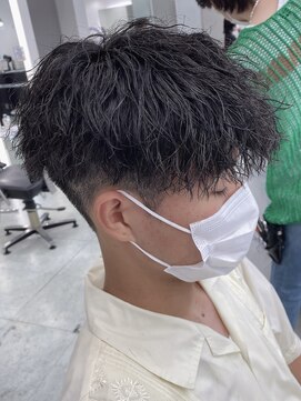 ネクストネオ 静岡(NEXT NEO) NEXT NEO櫻田】黒髪パーマ刈り上げ高めツイストスパイラルパーマ