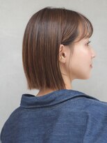 ガーデンヨコハマエスト(GARDEN YOKOHAMA est)&nbsp;大人ボブ似合わせカットイメチェンボブフルバングハッシュカット