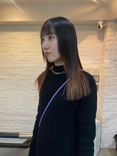 ギリア(Gillia) 【gillia梅ヶ丘】エンドカラー/グラデーションカラー/姫カット
