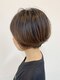 ムー(muu)の写真/《小顔魅せ×美シルエット》を叶えるカットで一人ひとりに似合う大人ショートヘアに♪自宅でも簡単に再現◎