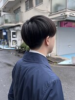 オムファミーユラグ(homme, famille raugh) 重め刈り上げマッシュ