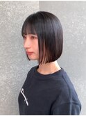 ◇ボブ 縮毛矯正 顔周りカット 表参道 髪質改善