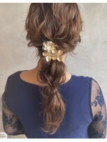 エマヘアープラス 下郡店(Emma Hair plus)&nbsp;《REI》 お呼ばれセット　編みおろしヘア