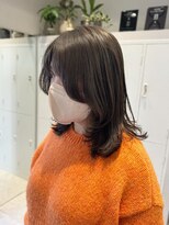 シュク 高円寺(SYUK)&nbsp;加藤【高円寺】レイヤーカット/くびれヘア/ミディアム/外ハネ