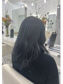 AO hair ダークアッシュ×レイヤーカット