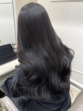 シーン(seen) 【くびれヘア×ダークグレージュ】