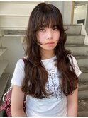 ロングレイヤー/レイヤーカット/ステップカット