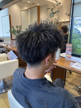 サラビューティーサイト 志免店(SARA Beauty Sight) 【Haru】短すぎるのは嫌な方におすすめ！長めスパイキーショート